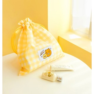 ♡♡พร้อมส่ง/ของแท้♡♡ Kakaofriends travel pouch string