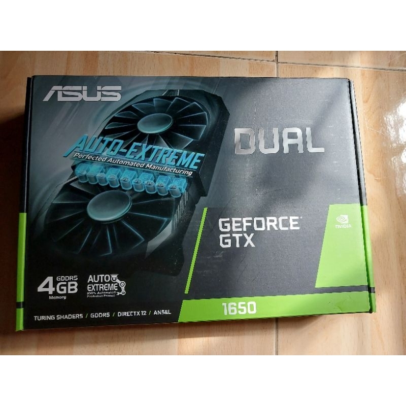 Nvidia Geforce GTX 1650 (Asus Dual)