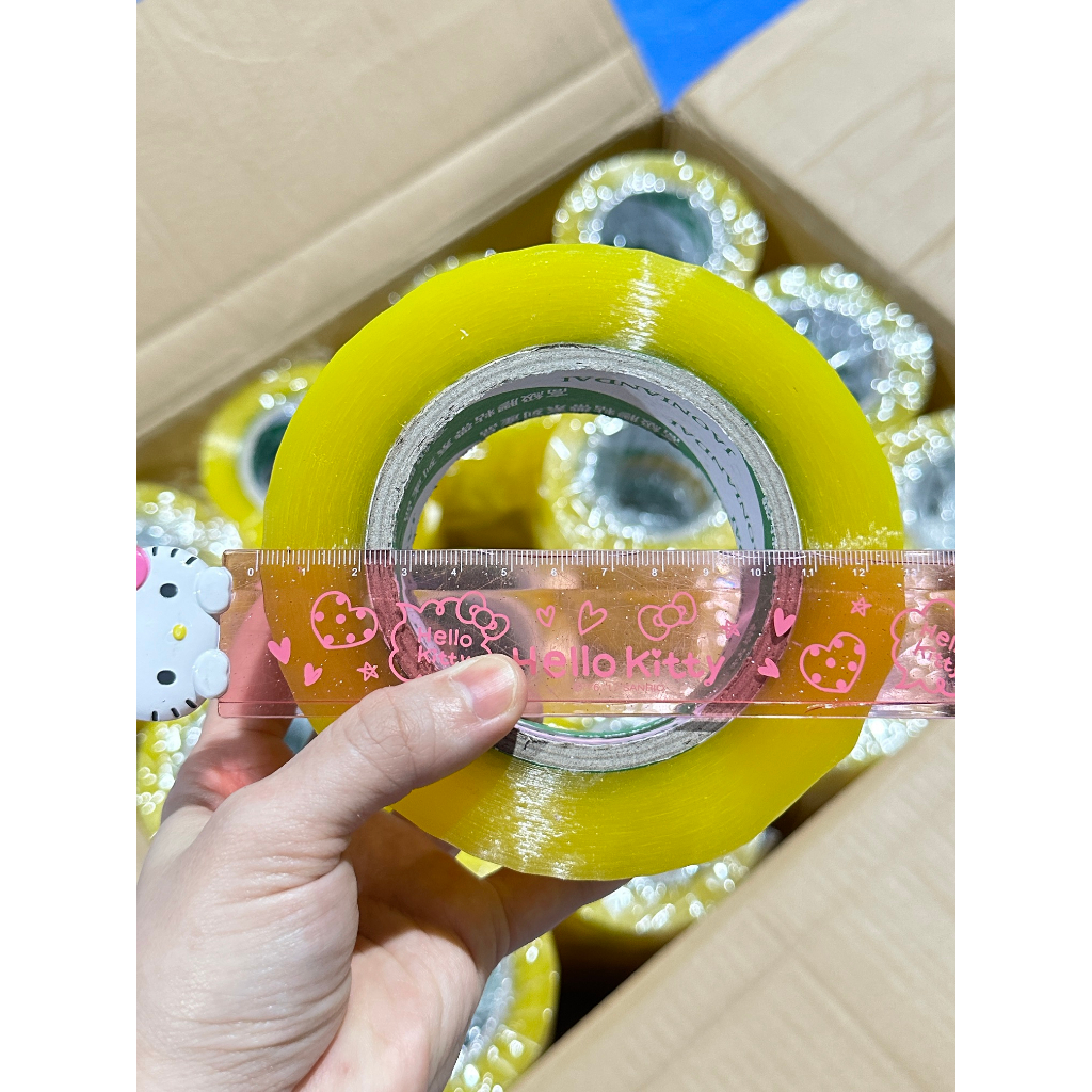 (1ม้วน=200หลา) Tape เทปใส เทปกาว สก็อตเทป กว้าง 2นิ้ว เหนียว ติดทน เทป - รูปที่ 3