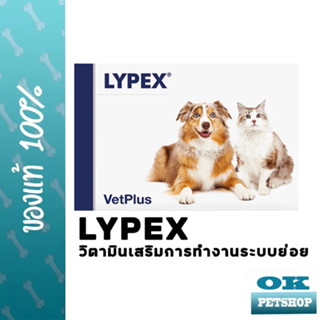 หมดอายุ 7/24 Lypex 60 แคปซูล วิตามินดูแลระบบการย่อย เสริมการย่อย