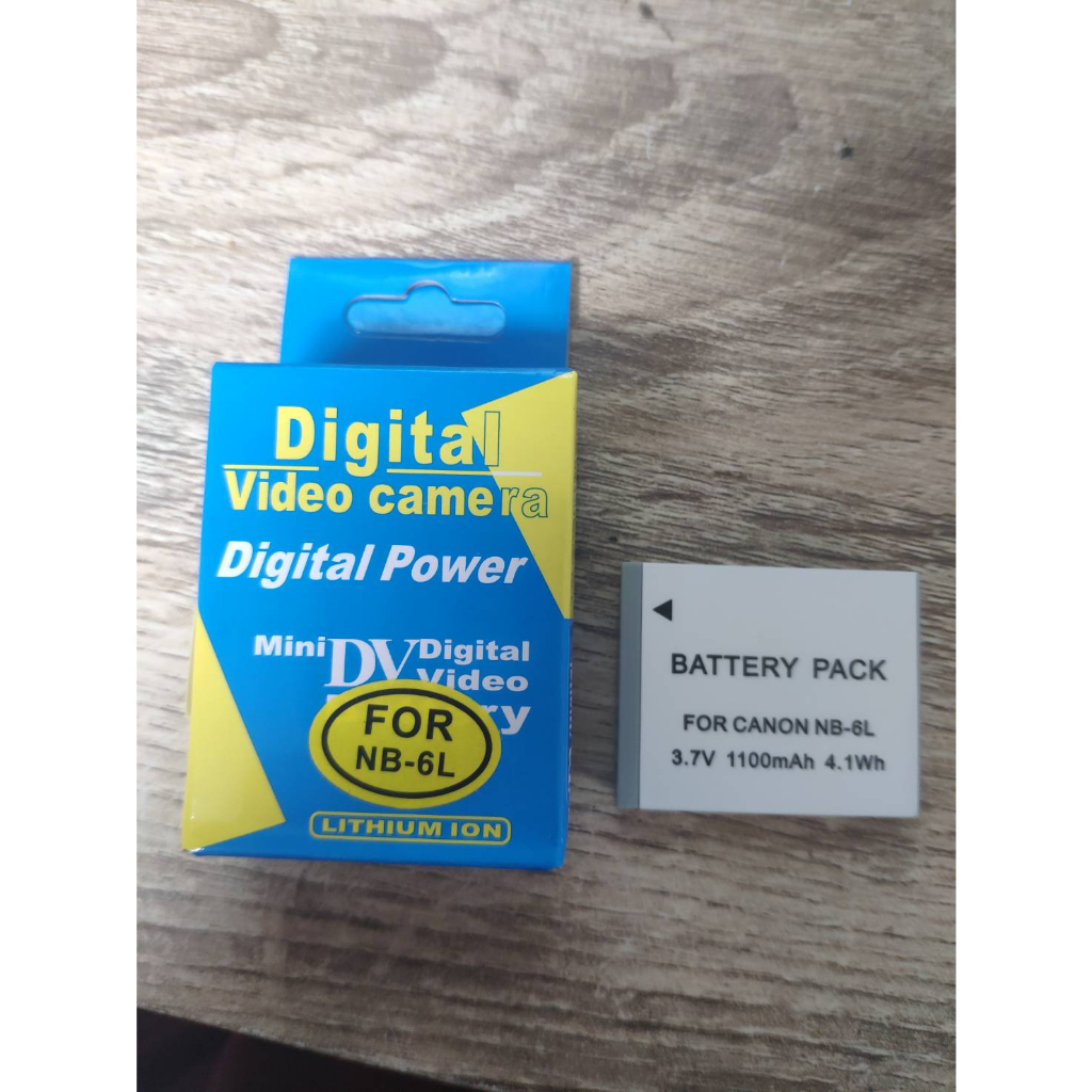 แบตเตอร์รี่กล้อง รหัสแบต NB-6L / NB-6LH แบตกล้องCanon Powershot SX610 HS, SX700 HS, SX710 HS, Canon 
