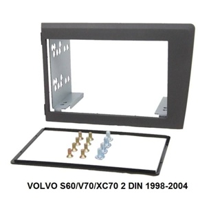 หน้ากากวิทยุ VOLVO S60 S70 XC70 ปี 2005-2012 สำหรับเปลี่ยนเครื่องเล่น 2DIN7"_18 CM.