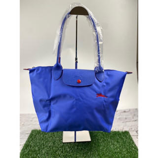 Longchamp Pliage Club  s long  blue rust ฟ้าเข้ม ส้มอิฐ