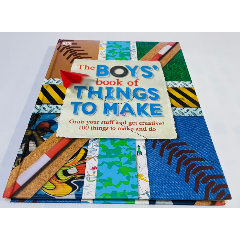 สภาพดี ปกแข็ง หนา DK The Boys’ Book of Things to Make 360 บาท