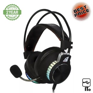 HEADSET (7.1) SIGNO E-SPORT HP-826 AUGUSTA BLACK ประกัน 2Y หูฟัง หูฟังเกมมิ่ง หูฟังเล่นเกม เฮดเซ็ท