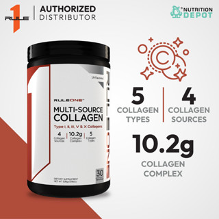 Rule1 Multi-Source Collagen 30 Servings