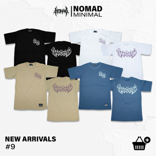 เสื้อยืดสกรีนนูน NOMAD MINIMAL #BM9