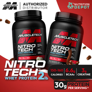MuscleTech Nitro-tech 2 lb - เวย์โปรตีนเสริมสร้างกล้ามเนื้อ