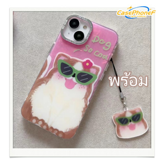 ✨ส่งของขวัญ✨เคส for iPhone 11 14 Pro Max Case for iPhone 12 13 ป้องกันการตก การป้องกัน พร้อม สาวน่ารักหัวใจ การ์ตูน