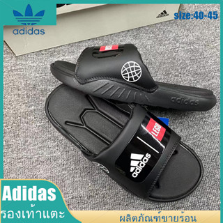 Fashionable black and white slippers adida.s slipper Lightweight and waterproof slippers can be worn outside size 40-45