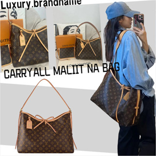 หลุยส์วิตตอง LOUIS VUITTON/CARRYALL กระเป๋าใบเล็ก/กระเป๋าสตรี/กระเป๋าสะพายข้าง/กระเป๋าสะพายข้าง