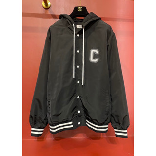CELINE HOODED JACKET รุ่นขายดี แจ็คเก็ต ผ้าสวยงาน เนียบมาก กระดุมหน้า แต่งฮู้ด ซีลีน เซลีน