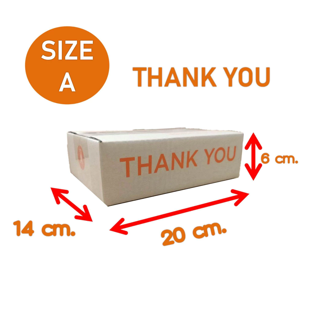 พร้อมส่ง ! 🌟ราคาถูก ! กล่องพัสดุ กล่องไปรษณีย์ กล่อง ปณ เบอร์ Aก แพ็ค 20 ใบ