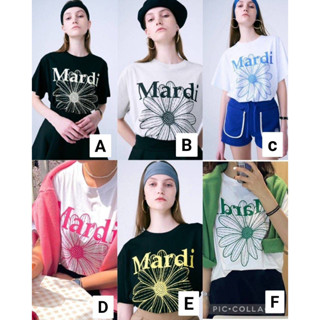 🌹 พร้อมส่ง 👚 เสื้อ Mardi Mercredi เสื้อแบรนด์นี้ฮิตมาก ไม่มีไม่ได้แล้วเนื้อผ้าดี ผ้าฝ้าย คุ้มราคาแน่นอน