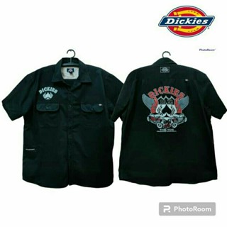 DICKIES แท้ ไซส์ XL เสื้อเชิ๊ตช็อปทรงช่างชาย