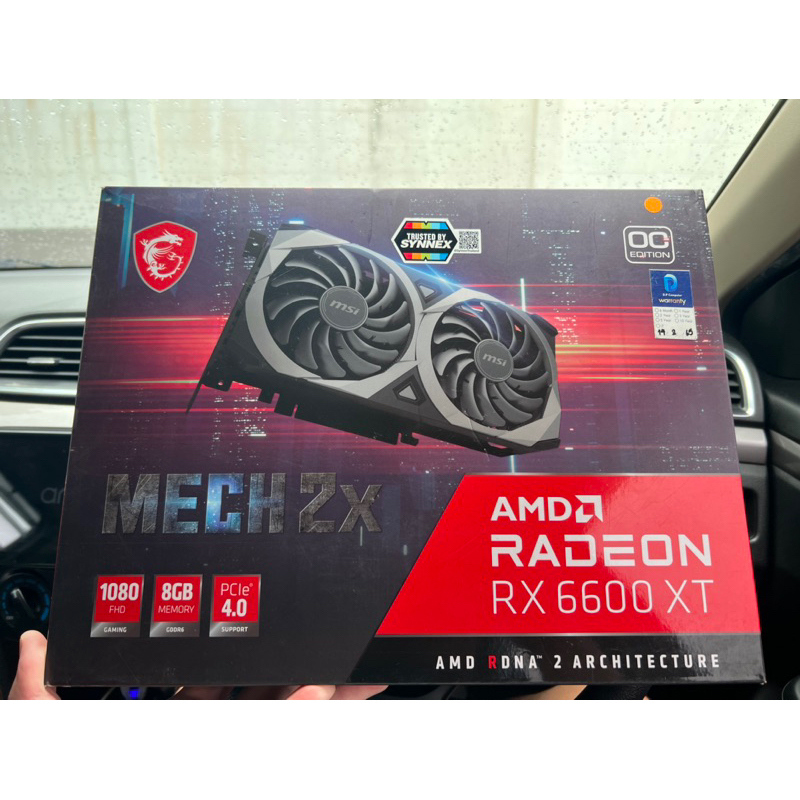 msi rx6600xt 8gb มือสอง