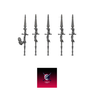 Warhammer 40k proxy parts Spear04