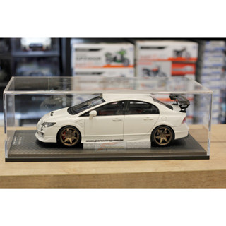 1/18 Honda Civic FD2 JS Racing White One Model