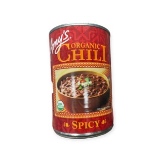 Amys Spicy Chili ถั่วบดปรุงรสเผ็ด 416g. ราคาโดนใจ