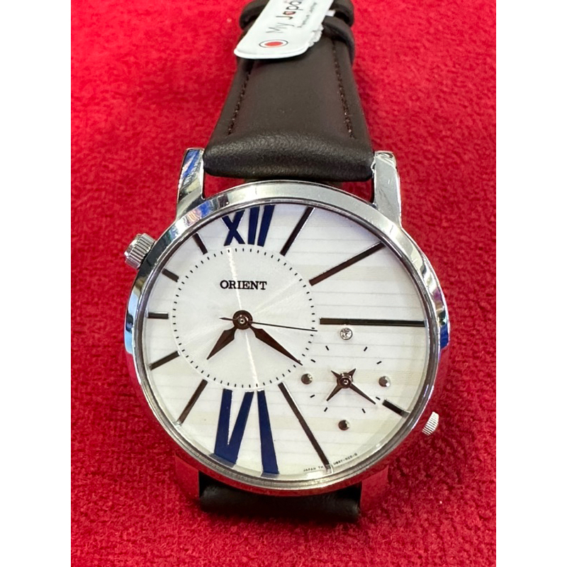 ORIENT Quartz ตัวเรือนสแตนเลส นาฬิกาผู้ชาย มือสองของแท้