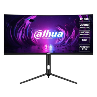 Gaming Monitor (จอมอนิเตอร์) DAHUA (DHI-LM30-E330C) 30" QHD 200Hz, Curved, 99% SRGB