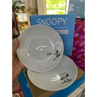 จาน snoopy 5” ของใหม่ set2 ชิ้น