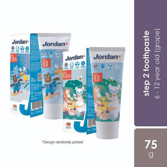 ยาสีฟัน Jordan Step1 1-5 ปี  ,Step2 6-12 ปี ยาสีฟัน จอแดน จอร์แดน - รูปที่ 2