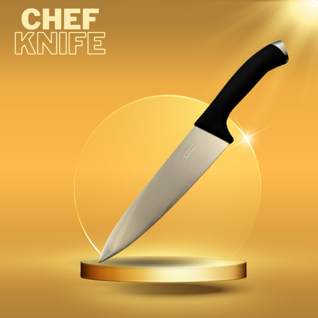 Chef knife Stainless steel Rhino No.8907 มีดเชฟ มีดทำครัว สินค้าคุณภาพจากไรโน่ สวยหรู เกรดพรีเมี่ยม ลดราคาพิเศษ