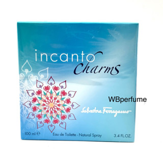 น้ำหอมแท้100% Salvatore Ferragamo Incanto Charms EDT 100 ml.