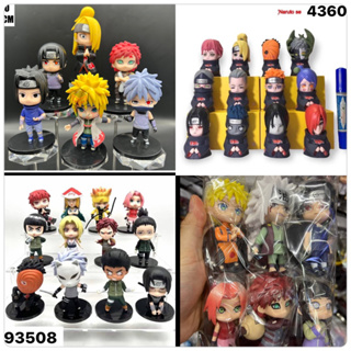 โมเดล นารูโตะ ครบเซ็ท 🔥มี4 ชุด🔥 ราคาขายยกเซ็ท สูง 10 เซ็น Model naruto all set tall 10CM