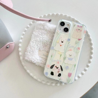 ✨สไตล์ใหม่✨เคสไอโฟน 14 Pro Max เคส for 11 12 13 Pro Max เคสพกพาสะดวก ลูกสุนัข iPhone 13 Case เคสกันกระแทก