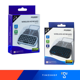 DOBE TP5-0556 / TP5-0556S Wireless Keyboard for PS5  คีย์บอร์ดไร้สายสำหรับเครื่องเล่นเกม PS5