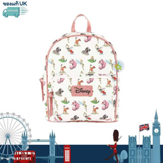 (พร้อมส่ง) กระเป๋าสะพายเด็ก กระเป๋าเป้สะพายหลัง กระเป๋าหนัง กันน้ำ Disney rucksack ของแท้UK