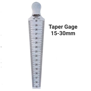 เกจวัดร่อง 15-30มม เกจวัดรู เตเปอร์เกจ Taper Gage 15-30mm Insize 4833-2