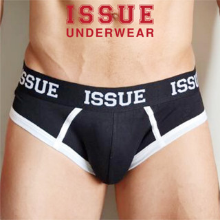 Exclusive ISSUE UNDERWEAR Brief Basic กางเกงชั้นในชาย สีดำ