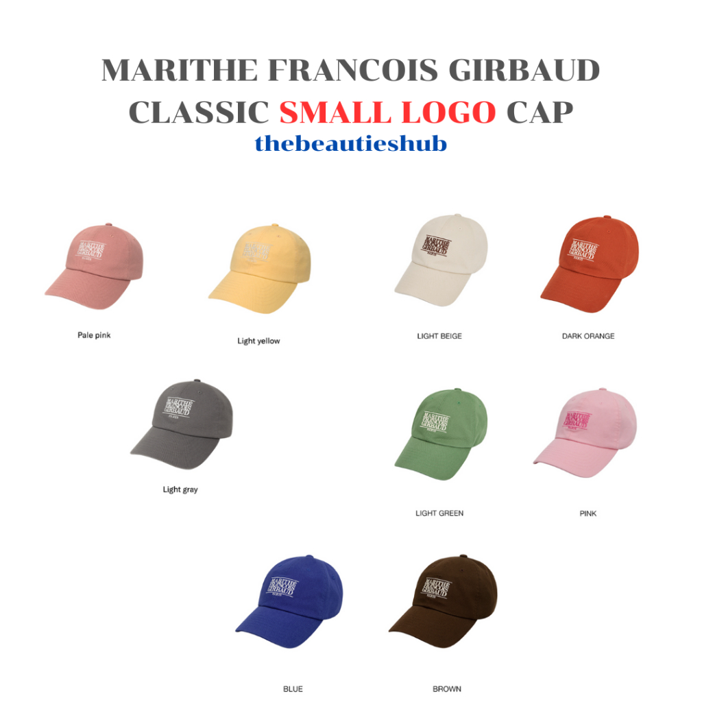 พรีออเดอร์ - หมวก marithe francois girbaud หมวก marithe รุ่น small logo cap