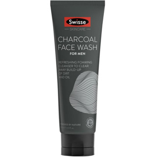 Swisse Charcoal Face Wash For Men 120ml โฟมล้างหน้าสำหรับผู้ชาย