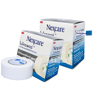 3M Nexcare First Aid Micropore 3เอ็ม เน็กซ์แคร์ ไมโครพอร์ เทปแต่งแผลชนิดเยื่อกระดาษ ขนาด 1 นิ้วx10 หลา/ม้วน 2 ม้วน