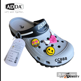 ADDA 2density รองเท้าแตะ สำหรับผู้หญิง รองเท้าหัวโต รุ่น 5TD24 W4 พื้นนุ่ม สุขภาพ