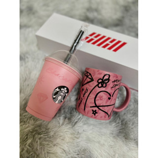 Starbucks x BLACKPINK Doodle Mug 12 oz.พร้อมส่ง