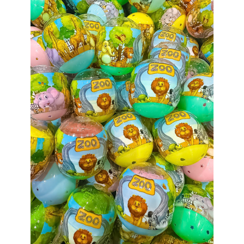 ไข่ซีนzoo 🦁ไข่ซีนสัตว์🦓 (พร้อมส่งในไทย🇹🇭)ไข่หมุน ไข่เซอร์ไพร์ ไข่ใส่ตู้ไข่เซต10ใบ เริ่มต้น50