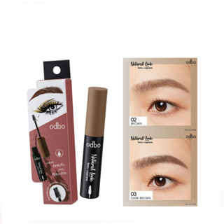 Odbo Natural Look Brow Masacara #OD798 : โอดีบีโอ มาสคาร่า คิ้ว ที่ปัดคิ้ว x 1 ชิ้น