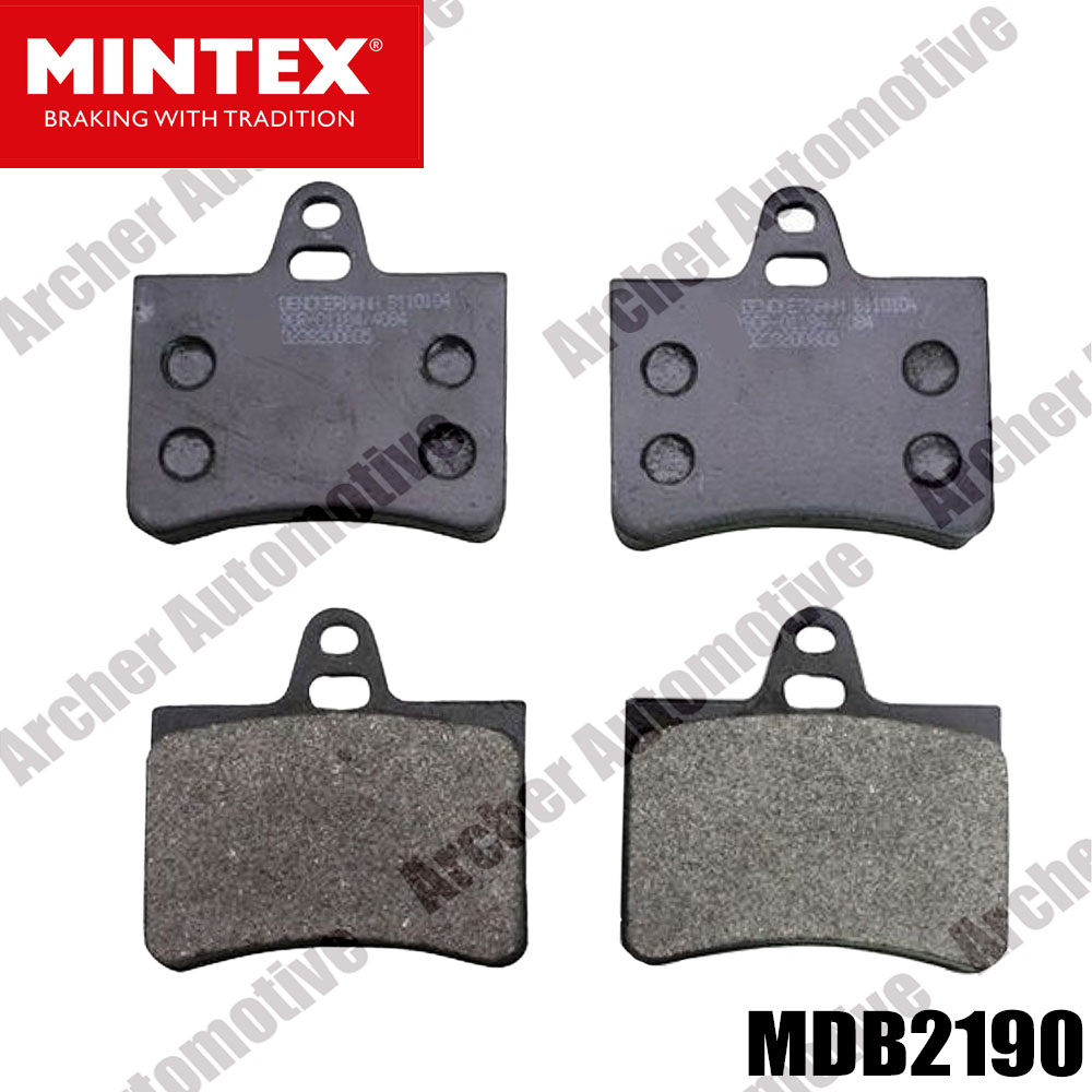 ผ้าเบรก หลัง (brake pad) CITROEN C5 2.0i, 2.0HDi, 3.0i ปี 2001