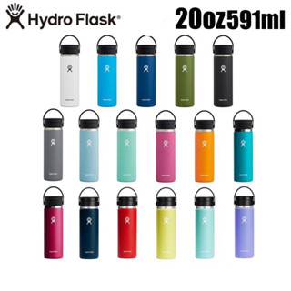 พร้อมส่งและพรี HYDRO FLASK WIDE MOUTH FLEX SIP LID 20oz BOTTLE กระบอกน้ำ กระติกน้ำ แก้วเก็บอุณหภูมิ เก็บความเย็นความร้อน