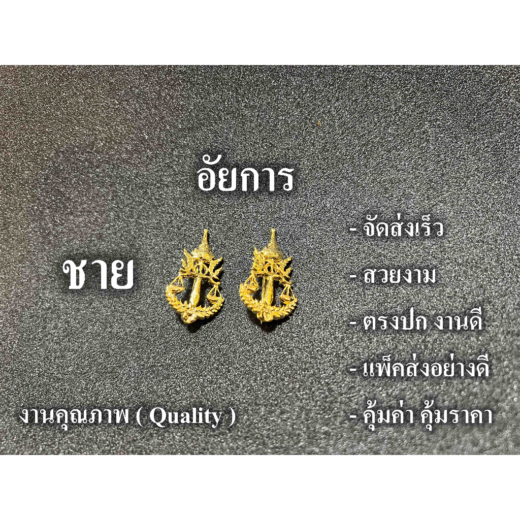 อัยการ เข็มติดปกเสื้อ ( ผู้ชาย ) สวยงาม งานดี ตรงปก จัดส่งเร็ว