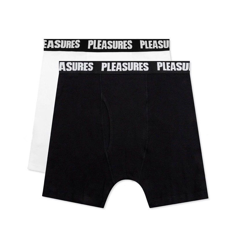 Pleasures basic boxer brief 2PK (black+white)