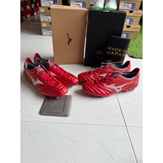 Mizuno Passion Red 2022 Morelia Neo III Japan และ Elite รองเท้าฟุตบอล มิซูโน่ ตัวท็อป ของแท้ มือ1