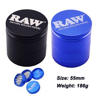 ที่บดสมุนไพร RAW Grinder 50 มม 4 ชั้น เครื่องบดสมุนไพร