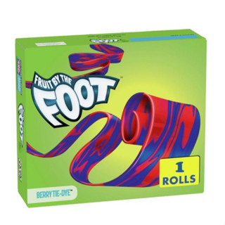 (ของแท้100%) พร้อมส่ง! Fruit By The Foot ขนมม้วนเคี้ยวหนึบ รสผลไม้ ~ 1 ม้วน 21 กรัม