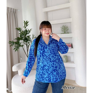 🔥Plussize🔥เสื้อคนอ้วน🔥S รอบอก(bust) 48”สะโพก(hip) 52”     M รอบอก(bust) 52”สะโพก(hip) 56”